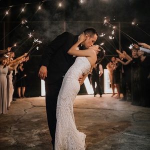 White Sequin Dress